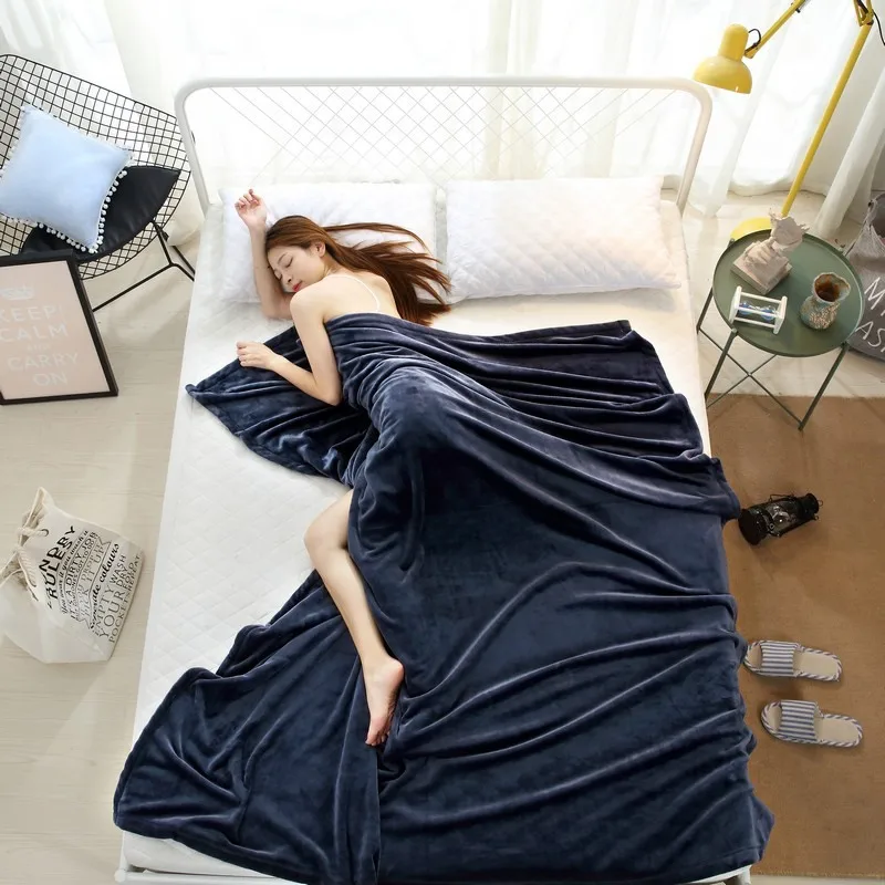 Thicken Flannel blanket solid color sofa fur blanket double sided camping&yoga blanket office lunch break blankets for beds red
Thicken Flannel blanket solid color sofa fur blanket double sided camping&yoga blanket office lunch break blankets for beds red