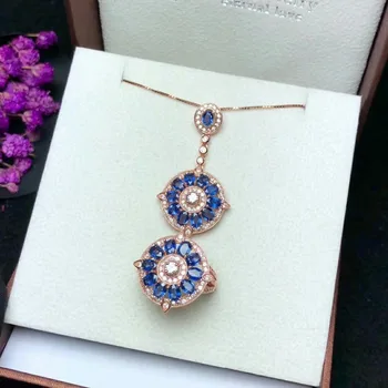 shilovem 925 sterling silver real Natural sapphire Rings pendants fine Jewelry women wedding open send necklace new yhtz0304agl
shilovem 925 sterling silver real Natural sapphire Rings pendants fine Jewelry women wedding open send necklace new yhtz0304agl