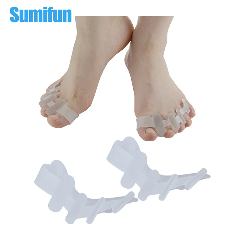 2Pcs Portable Bunion Toe Separator Foot Care Silicone Gel Hallux Valgus Correction Separators Valgus Insoles Socks Pads Patch
2Pcs Portable Bunion Toe Separator Foot Care Silicone Gel Hallux Valgus Correction Separators Valgus Insoles Socks Pads Patch