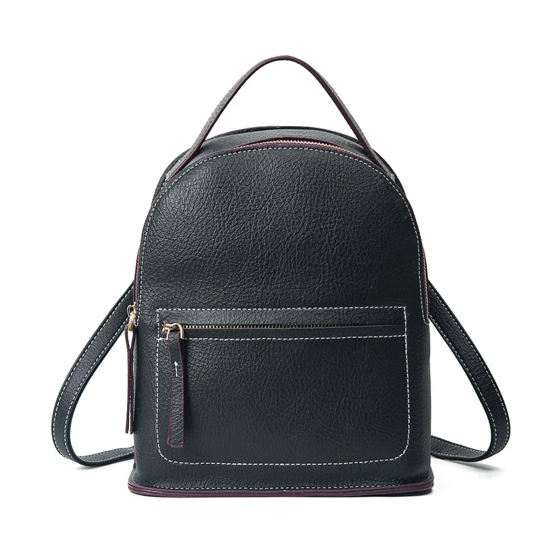 Women Leather Backpack School Backpack College Shoulder Satchel Travel Bag Black Women Leather Young girl sac
Women Leather Backpack School Backpack College Shoulder Satchel Travel Bag Black Women Leather Young girl sac