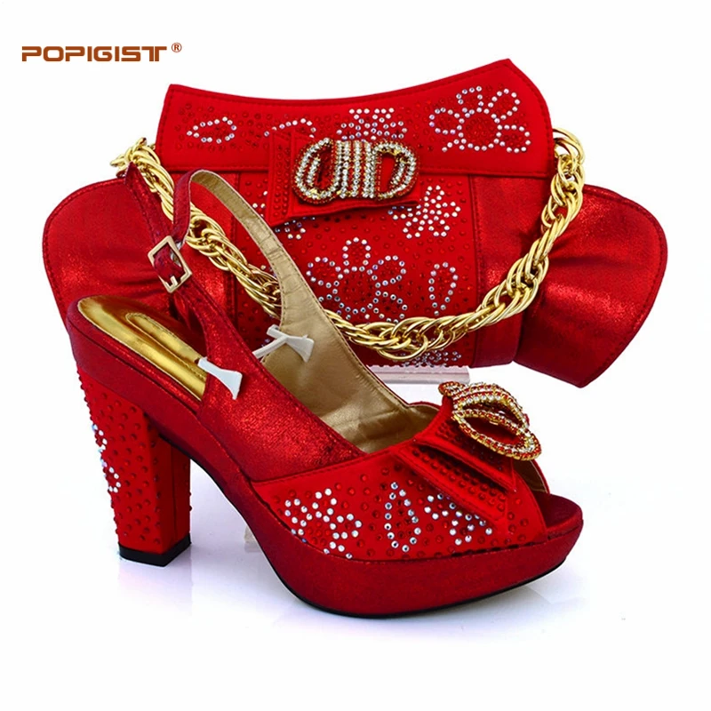 Party new design red color popular in African shoes and bag set size 7.5-10.5 US ,women favourite shoes and bags in Nigeria
Party new design red color popular in African shoes and bag set size 7.5-10.5 US ,women favourite shoes and bags in Nigeria
