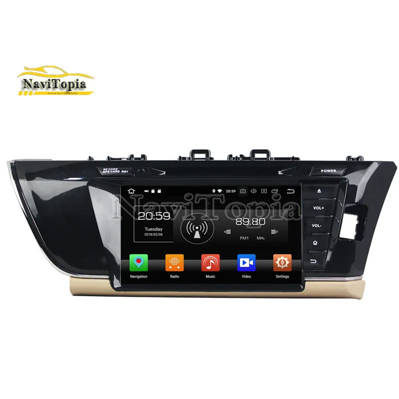 NAVITOPIA 10.1" 4G+64G Octa Core Android 9.0 Car Multimedia Player for Toyota Corolla Right 2014 2015 GPS Car Radio Stereo
NAVITOPIA 10.1" 4G+64G Octa Core Android 9.0 Car Multimedia Player for Toyota Corolla Right 2014 2015 GPS Car Radio Stereo