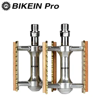BIKEIN Retro Style Wood + Aluminum Road/Mountain Cycle Bike Pedals Cycling MTB BMX Non-slip Platform Pedal Bicycle Parts 394g
BIKEIN Retro Style Wood + Aluminum Road/Mountain Cycle Bike Pedals Cycling MTB BMX Non-slip Platform Pedal Bicycle Parts 394g