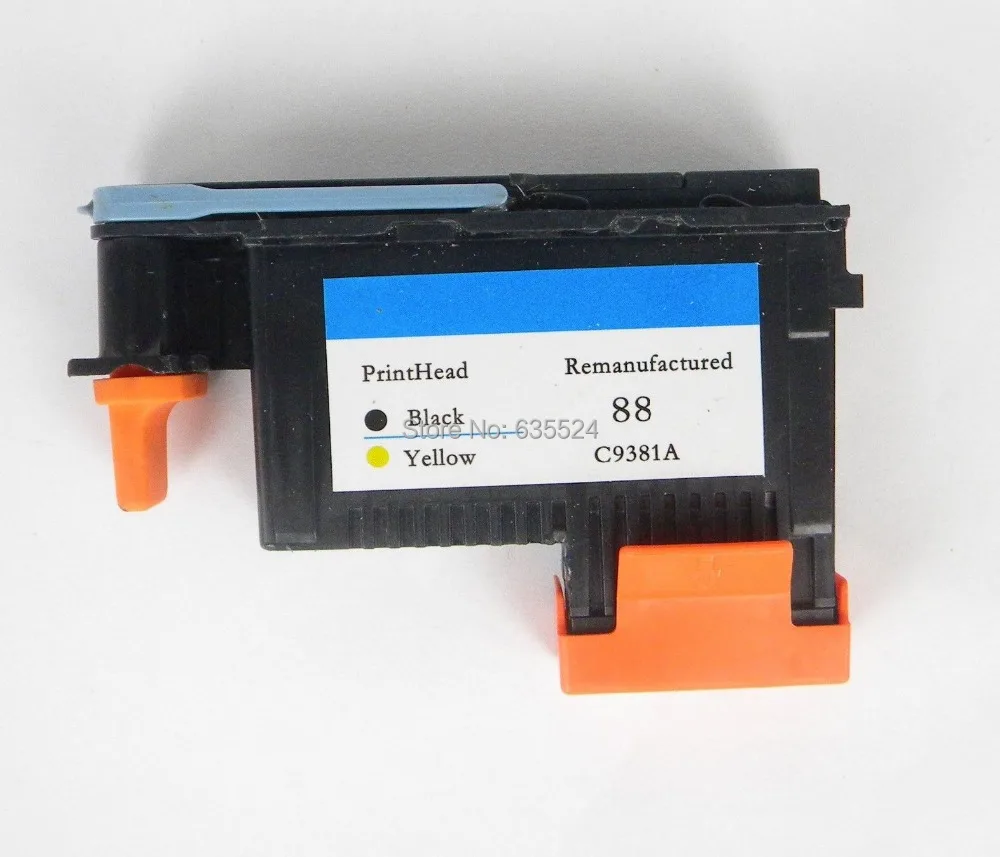 For HP88 C9381A Printhead Black / Yellow For HP L7580 7590 K5400 K550 Printer Accessory