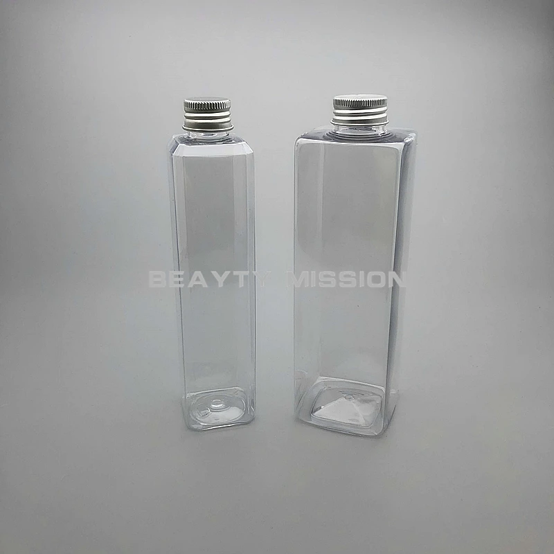 Transparent 250ml/500ml 12 pcs/lot Empty Square Juice Water Bottle, Aluminum Cap PET Thickening Refillable Creative Bottles
Transparent 250ml/500ml 12 pcs/lot Empty Square Juice Water Bottle, Aluminum Cap PET Thickening Refillable Creative Bottles