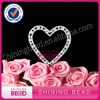 25pcs/lot+Heart Rhinestone cake topper for Wedding, Engagement, Birthday, Party or Aniversary
25pcs/lot+Heart Rhinestone cake topper for Wedding, Engagement, Birthday, Party or Aniversary