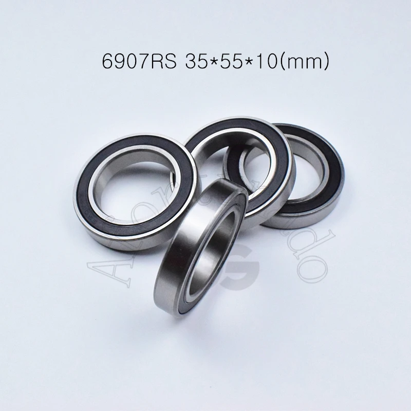 

Bearing 1pcs 6907RS 35*55*10(mm) free shipping chrome steel rubber Sealed High speed Mechanical equipment parts