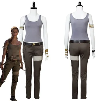 2018 Tomb Raider Costume Lara Croft Cosplay Costume Halloween Uniform Outfit Suit 
2018 Tomb Raider Costume Lara Croft Cosplay Costume Halloween Uniform Outfit Suit