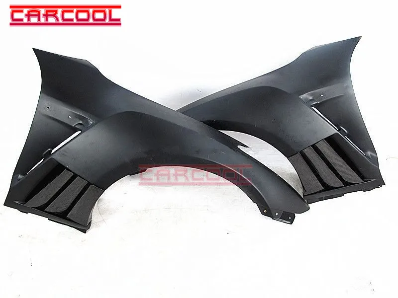 Auto Tuning Parts For R35 GTR Varis 13 Ver FRP Fiber Glass Front Fender With Carbon Fiber Louver Fins W/ FRP Bumper Extensions
Auto Tuning Parts For R35 GTR Varis 13 Ver FRP Fiber Glass Front Fender With Carbon Fiber Louver Fins W/ FRP Bumper Extensions