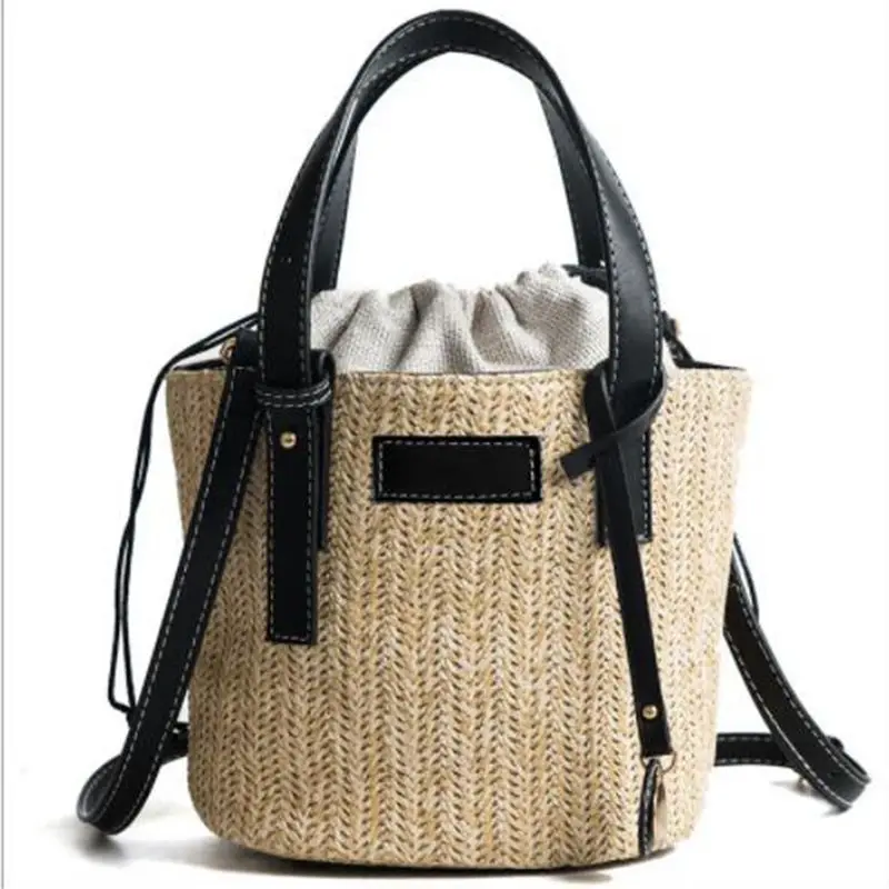 2019 Handmade women Handbag Vintage Retro Beach bag Straw Rope Knitted big Messenger Bag Lady Fresh Paper pack for Summer Tote
2019 Handmade women Handbag Vintage Retro Beach bag Straw Rope Knitted big Messenger Bag Lady Fresh Paper pack for Summer Tote