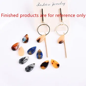 diy jewelry earring pendant accessory 50pcs/lot colorful printing cartoon Water droplets shape acetic acid beads charms
diy jewelry earring pendant accessory 50pcs/lot colorful printing cartoon Water droplets shape acetic acid beads charms