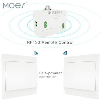 RF433 Wireless Switch No Battery Remote Control Wall Light Switch Self Powered No Wiring Needed Wall Panel Transmitter.
RF433 Wireless Switch No Battery Remote Control Wall Light Switch Self Powered No Wiring Needed Wall Panel Transmitter.