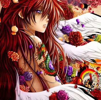 5D diy Diamond Painting cartoon Tattooed Anime Girl full square Diamond Embroidery Diamond Mosaic Cross Stitch decoration gift
5D diy Diamond Painting cartoon Tattooed Anime Girl full square Diamond Embroidery Diamond Mosaic Cross Stitch decoration gift