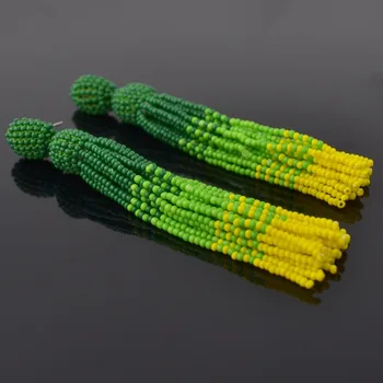 Bohemian Handmade Colorful Seed Earrings For Women Wedding Ethnic Big Beaded Long Tassel Drop Earrings Statement Jewelry Gifts
Bohemian Handmade Colorful Seed Earrings For Women Wedding Ethnic Big Beaded Long Tassel Drop Earrings Statement Jewelry Gifts