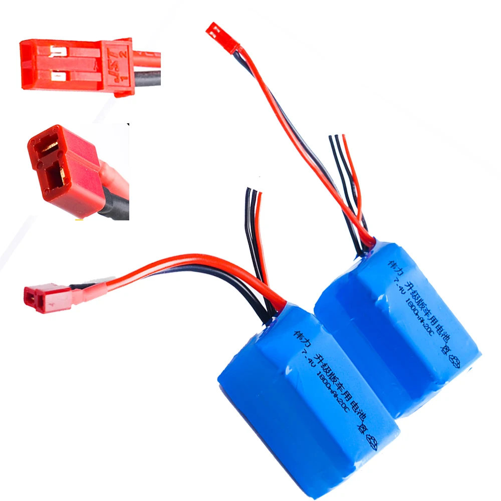 1pcs Li-Polymer 2S Lipo Battery 7.4V 1800mah 20C Max 40C for Wltoys A959-b A969-b A979-b K929-B RC Car Boat Quadcopter FPV
1pcs Li-Polymer 2S Lipo Battery 7.4V 1800mah 20C Max 40C for Wltoys A959-b A969-b A979-b K929-B RC Car Boat Quadcopter FPV