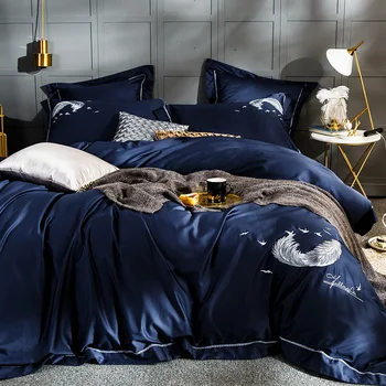 2018 100% cotton classic european style luxury Bedding Set .Duvet Cover Bed sheet Bed Linen Pillowcases. Peacock Blue
2018 100% cotton classic european style luxury Bedding Set .Duvet Cover Bed sheet Bed Linen Pillowcases. Peacock Blue
