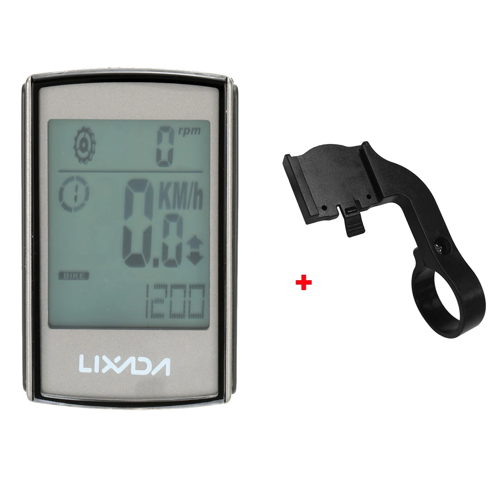 Lixada Multifunctional 3-in-1 Wireless LCD Bicycle Cycling Computer with Cadence Heart Rate Monitor Chest Strap Water-resistant
Lixada Multifunctional 3-in-1 Wireless LCD Bicycle Cycling Computer with Cadence Heart Rate Monitor Chest Strap Water-resistant