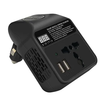 Car inverter 12V/24V to 220V Inverter Power Converter for Household Vehicles Multifunctional Vehicle Socket Charging Inverter 
Car inverter 12V/24V to 220V Inverter Power Converter for Household Vehicles Multifunctional Vehicle Socket Charging Inverter