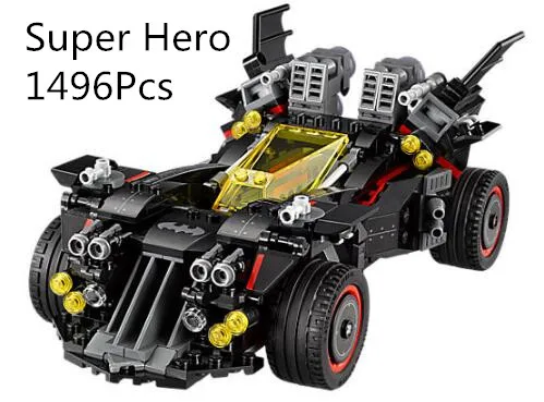 07077 1496Pcs Model building kits Compatible with 70917 Batmobile Bat Motorcycle 3D Bricks figure toys for children
07077 1496Pcs Model building kits Compatible with 70917 Batmobile Bat Motorcycle 3D Bricks figure toys for children