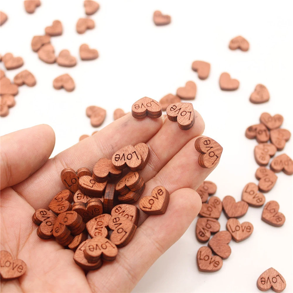Creative 100pcs Wooden Love Heart Shapes Scrapbooking Decor Blank Card Embellishments Craft For 2019 Newest
Creative 100pcs Wooden Love Heart Shapes Scrapbooking Decor Blank Card Embellishments Craft For 2019 Newest