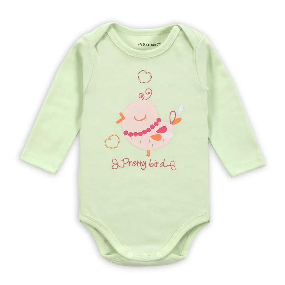 3 Pcslot Original Brand Baby Boys Girls Clothes Bodysuit Infant Jumpsuit Bebe Overall Long Sleeve Spring Summer Clothing Set