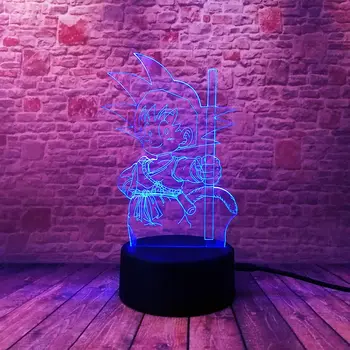 Anime Figuras Dragon Ball Super 3D Illusion LED NightLight Colourful Flashing Light Touch Dragon Ball Young Son Goku Model Toys
Anime Figuras Dragon Ball Super 3D Illusion LED NightLight Colourful Flashing Light Touch Dragon Ball Young Son Goku Model Toys