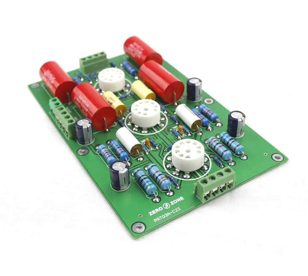 GZLOZONE Asembeld PRT-03A Hifi Stereo Tube Preamplifier Board Base On C22 Preamp (No Tubes)
GZLOZONE Asembeld PRT-03A Hifi Stereo Tube Preamplifier Board Base On C22 Preamp (No Tubes)