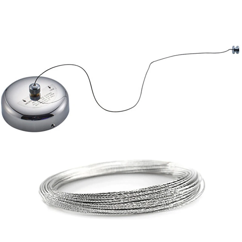 Wall Retractable Clothesline Stainless String Invisible Rope For Indoor Outdoor Hanging Laundry Dryer Clothes Organiser Rack
Wall Retractable Clothesline Stainless String Invisible Rope For Indoor Outdoor Hanging Laundry Dryer Clothes Organiser Rack
