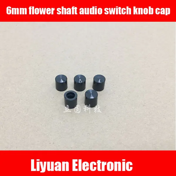 100pcs 6mm flower axis audio switch knob cap Cylindrical mixer mixer effect potentiometer knob cap
100pcs 6mm flower axis audio switch knob cap Cylindrical mixer mixer effect potentiometer knob cap