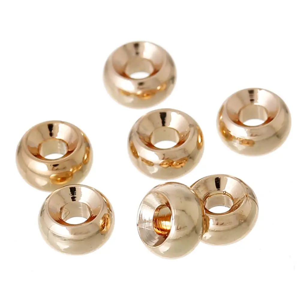 Wholesale 10//20Pcs Bronze Plated(Lead-Free)Flower Flat oval Hollow Spacer Beads