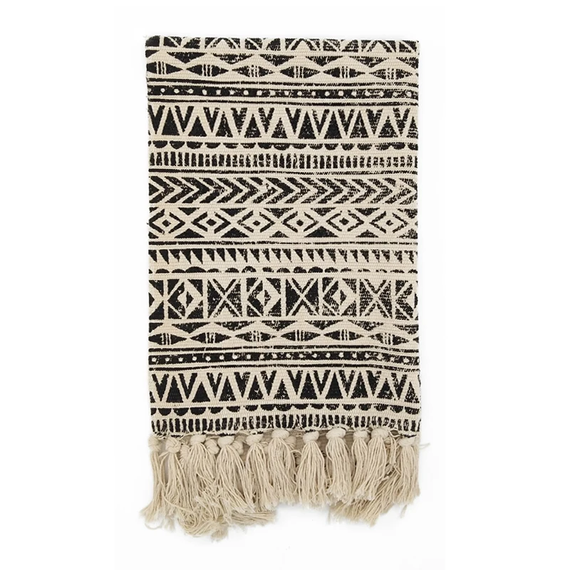 Cotton Handmade Stripe Lattice Tassels Design Area Rug Non-slip Washable Durable Rug for Parlor Living Room Bedroom Carpet
Cotton Handmade Stripe Lattice Tassels Design Area Rug Non-slip Washable Durable Rug for Parlor Living Room Bedroom Carpet