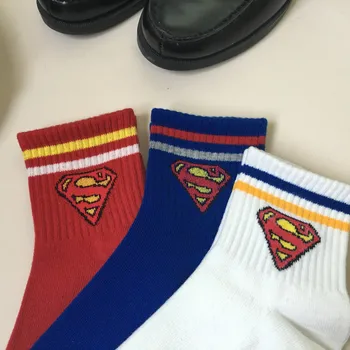 Calcetines Hombre The New Japanese Two Bars Superman Cotton Men And Women Couples Socks Breathable Absorbent
Calcetines Hombre The New Japanese Two Bars Superman Cotton Men And Women Couples Socks Breathable Absorbent