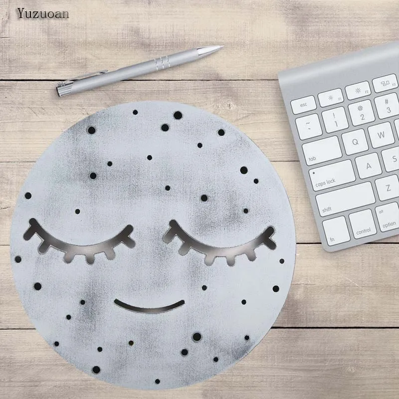 Yuzuoan Funny Eyelashes Customize Small Round Art Mouse pad game gamer gaming keyboard mat computer tablet Mat 200*200*2mm
Yuzuoan Funny Eyelashes Customize Small Round Art Mouse pad game gamer gaming keyboard mat computer tablet Mat 200*200*2mm