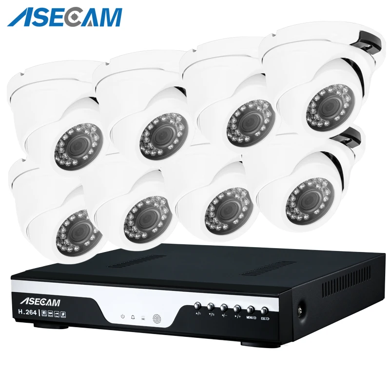 1080P Surveillance Camera NVR System 48V POE 2MP HD Network Vandalproof Indoor Mini Dome Motion Detection CCTV Cameras
1080P Surveillance Camera NVR System 48V POE 2MP HD Network Vandalproof Indoor Mini Dome Motion Detection CCTV Cameras