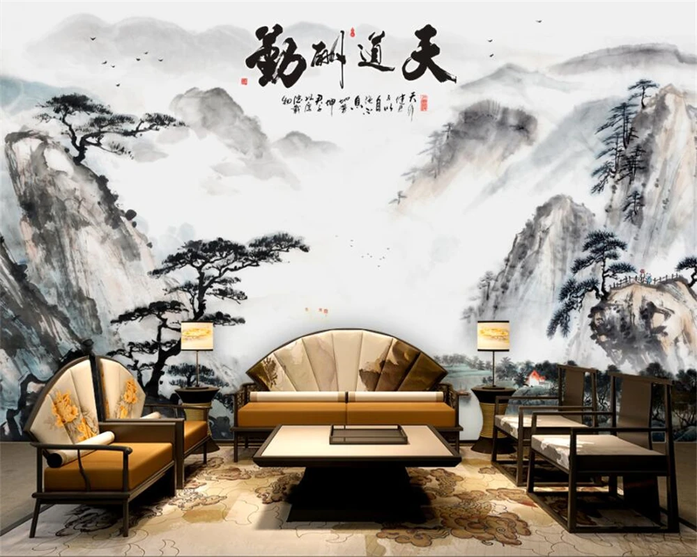 beibehang Custom Wallpaper Home Furnishings Murals Tiandaoqin Water Ink Landscape TV Wall Background Wall mural 3d wallpaper
beibehang Custom Wallpaper Home Furnishings Murals Tiandaoqin Water Ink Landscape TV Wall Background Wall mural 3d wallpaper