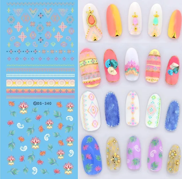 30 Styles! Florals Patterns! Nails Art Manicure Water Decal Decorations Design Water Transfer Nail Sticker For Nails Tips Beauty
30 Styles! Florals Patterns! Nails Art Manicure Water Decal Decorations Design Water Transfer Nail Sticker For Nails Tips Beauty