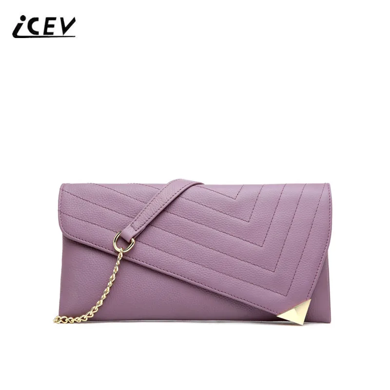 ICEV New Fashion Korean Style Chains Women Messenger Bags Day Clutch 100% Genuine Leather Bag Cow Leather Ladies Office Hand Bag
ICEV New Fashion Korean Style Chains Women Messenger Bags Day Clutch 100% Genuine Leather Bag Cow Leather Ladies Office Hand Bag