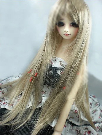 D01-P181 children handmade toy 1/3 Doll Accessories BJD/SD doll wig High temperature wire long hair Fine cut straight hair cream
D01-P181 children handmade toy 1/3 Doll Accessories BJD/SD doll wig High temperature wire long hair Fine cut straight hair cream
