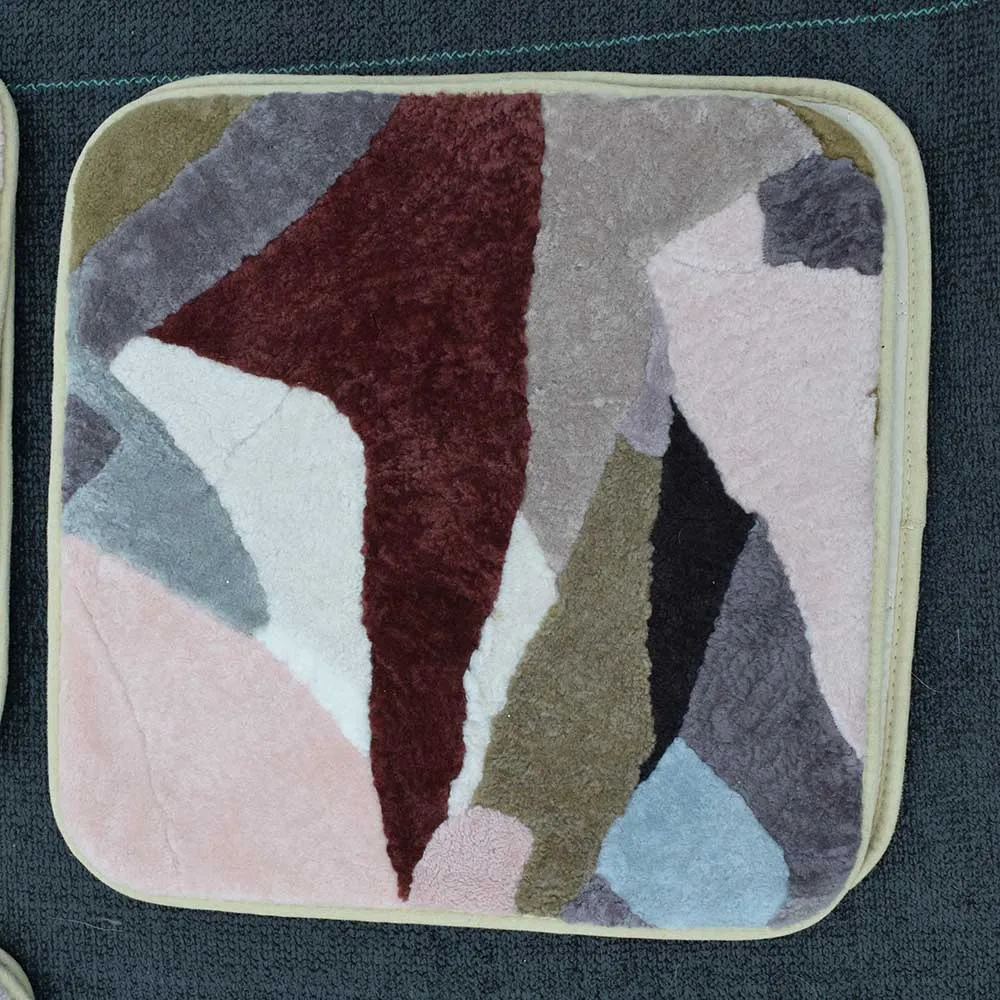 MS.Softex Sheepskin Seat Cushion Patchwork Random colors Natural Fur Seat Cushion Square Patchwork
MS.Softex Sheepskin Seat Cushion Patchwork Random colors Natural Fur Seat Cushion Square Patchwork