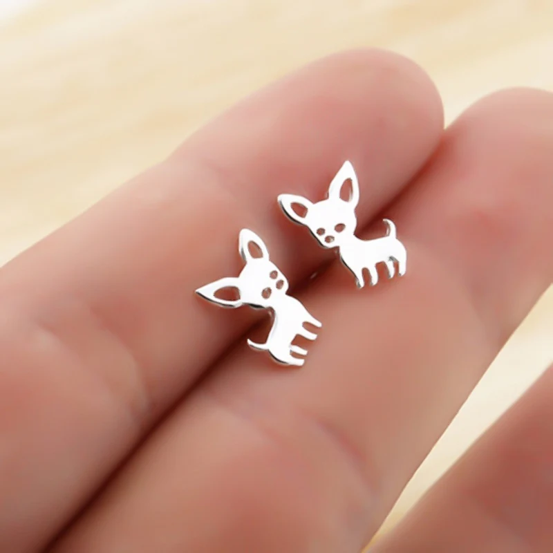 New Arrival Animal Earings Tiny Chihuahua Earrings For Women Cute Pet Dog Studs Jewelry Love My Pet Accessories Brincos
New Arrival Animal Earings Tiny Chihuahua Earrings For Women Cute Pet Dog Studs Jewelry Love My Pet Accessories Brincos
