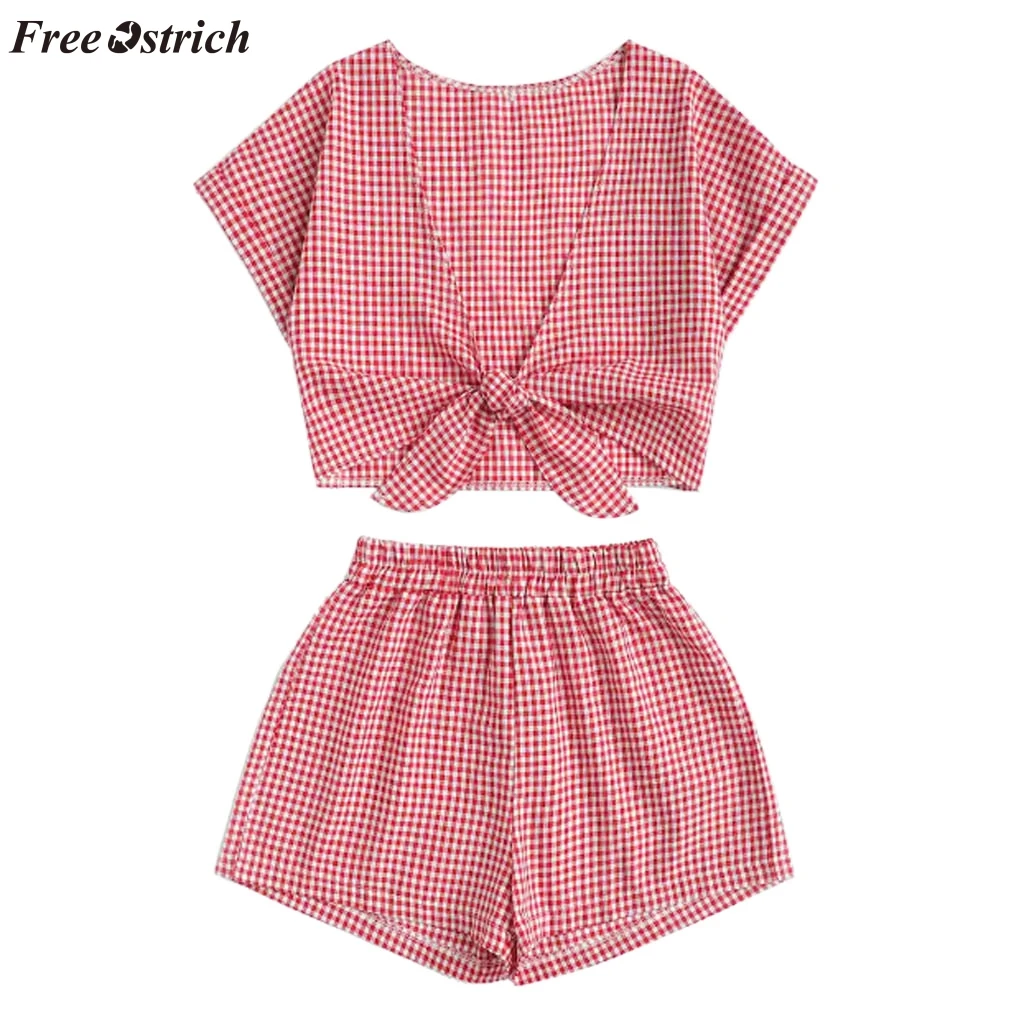 FREE OSTRICH 2019 new summer fashion women's comfortable leisure vacation sea beach print short-sleeved shorts suit hot sale
FREE OSTRICH 2019 new summer fashion women's comfortable leisure vacation sea beach print short-sleeved shorts suit hot sale