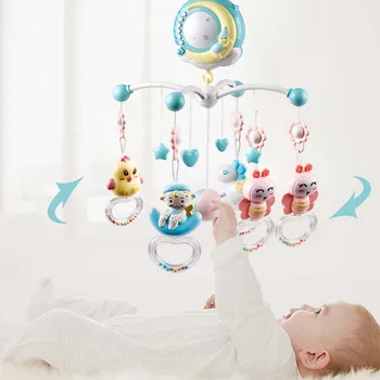 Baby Rattle Infant Toys For 0-12 Months Crib Mobile Bed Bell With Music Early Learning Kids Toy Mobile Bed Bell Kids Toy
Baby Rattle Infant Toys For 0-12 Months Crib Mobile Bed Bell With Music Early Learning Kids Toy Mobile Bed Bell Kids Toy