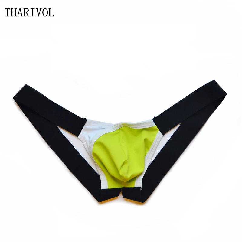 THARIVOL Panties New Men's Low Waist Sexy Temptation Thong Personality Milk Silk Double band Dew Thong
THARIVOL Panties New Men's Low Waist Sexy Temptation Thong Personality Milk Silk Double band Dew Thong