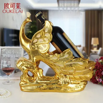 European Ceramic Decorations Home Furnishing peacock wine rack plating ornaments crafts wedding gift decoration room
European Ceramic Decorations Home Furnishing peacock wine rack plating ornaments crafts wedding gift decoration room