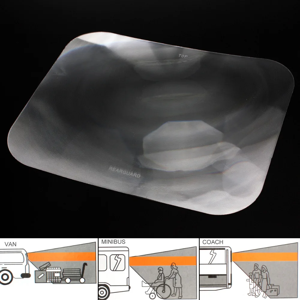 Wide Angle Fresnel Lens Auto Car Parking Reversing Sticker Rear Windshield Useful Enlarge View Angle Optical Fresnel Lens
Wide Angle Fresnel Lens Auto Car Parking Reversing Sticker Rear Windshield Useful Enlarge View Angle Optical Fresnel Lens
