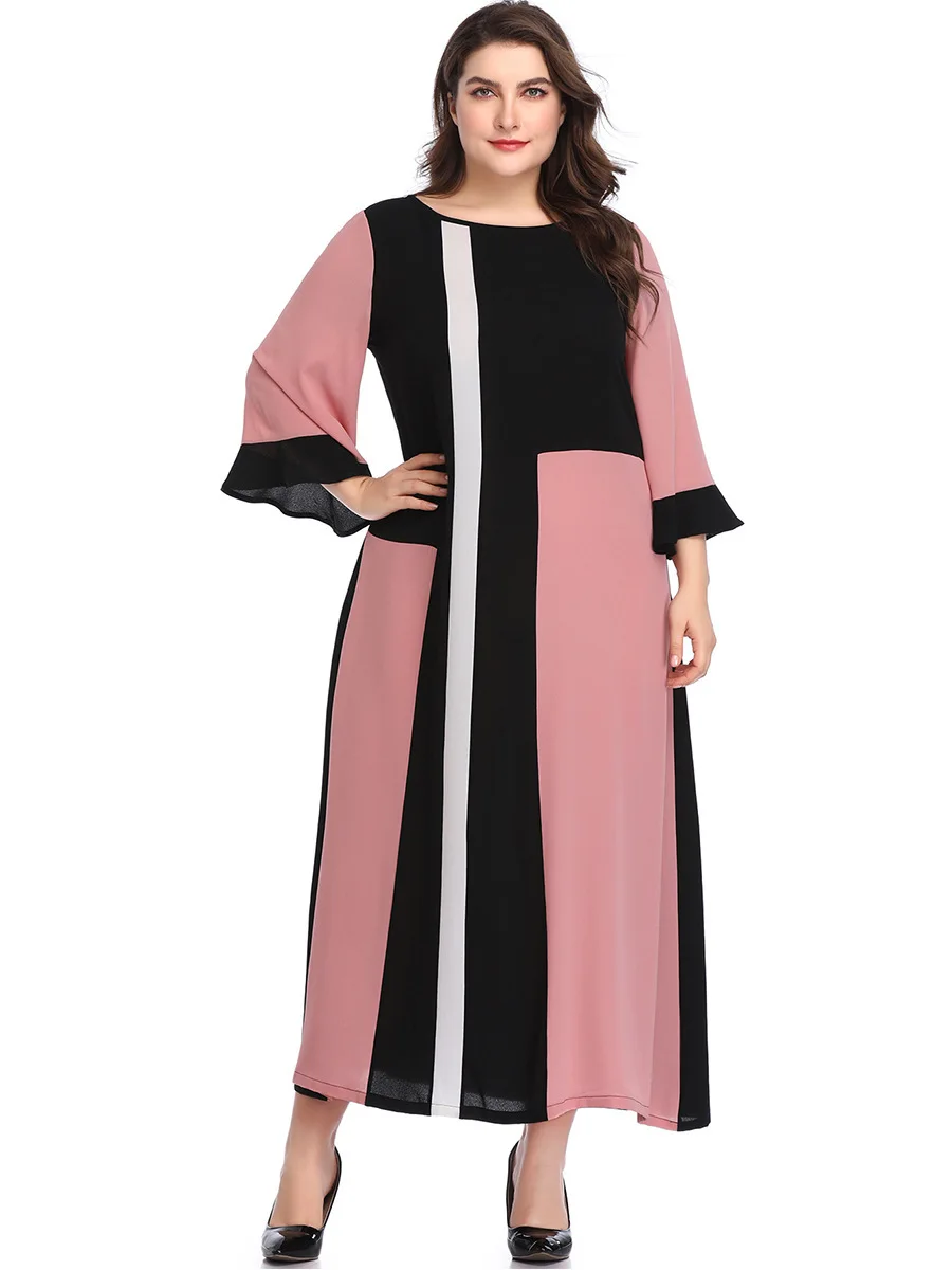 Big size 6XL 2019 Women fashion patchwork Dress plus size long Dress Bodycon Female Elegant Party Office Dress Vestidos
Big size 6XL 2019 Women fashion patchwork Dress plus size long Dress Bodycon Female Elegant Party Office Dress Vestidos