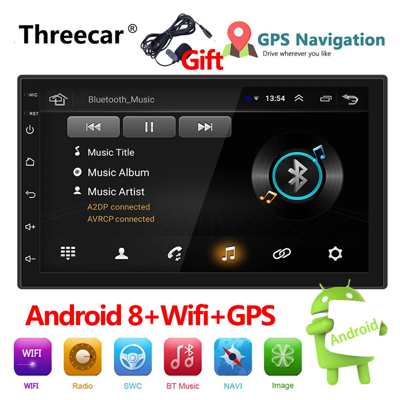 2 Din 7'' Touch screen GPS Bluetooth FM WIFI auto audio player stereo 2din Car Radio Android multimedia player Autoradio
2 Din 7'' Touch screen GPS Bluetooth FM WIFI auto audio player stereo 2din Car Radio Android multimedia player Autoradio