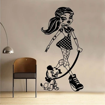 Large size Creative Monster High Frankie Stein Decal Vinyl Wall Sticker,60x118cm free shipping Monster High wall decals K1051
Large size Creative Monster High Frankie Stein Decal Vinyl Wall Sticker,60x118cm free shipping Monster High wall decals K1051
