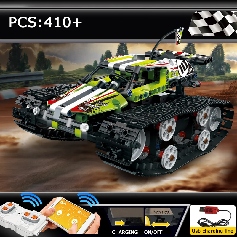 RC Technic Track Remote control Race Car Assembly Electric Off-road vehicle Model Building Blocks Legoingly Technology Toys
RC Technic Track Remote control Race Car Assembly Electric Off-road vehicle Model Building Blocks Legoingly Technology Toys