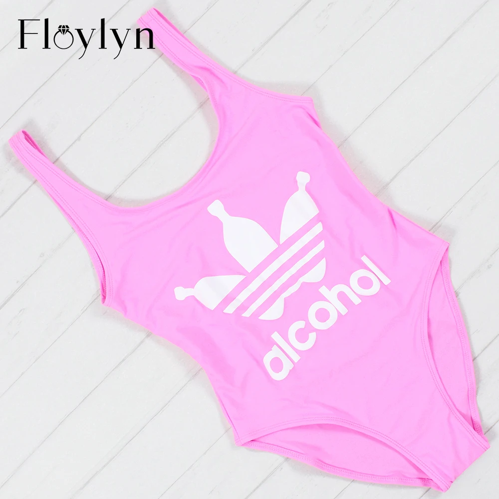 Floylyn One Piece Swimsuit Funny Letter Print Bikini Swimwear 2018 Ladies Beach Wear Low Back Bath Suits Bodysuits
Floylyn One Piece Swimsuit Funny Letter Print Bikini Swimwear 2018 Ladies Beach Wear Low Back Bath Suits Bodysuits